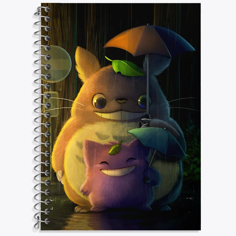 دفتر نت موسیقی 50 برگ خندالو طرح انیمه توتورو (Totoro)  کد N5994