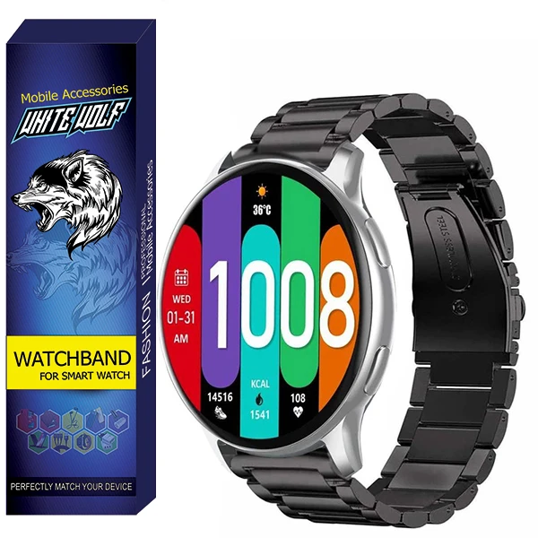 بند وایت ولف مدل WF-3Bea مناسب برای ساعت هوشمند گلوریمی GR1