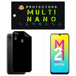 Multi Nano X-SFM Screen Protector For Samsung Galaxy M21 2021 with back skin
