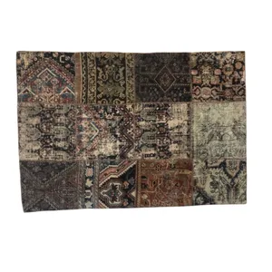 کلاژ فرش دستباف 2 متری مدل وینتج کد 37