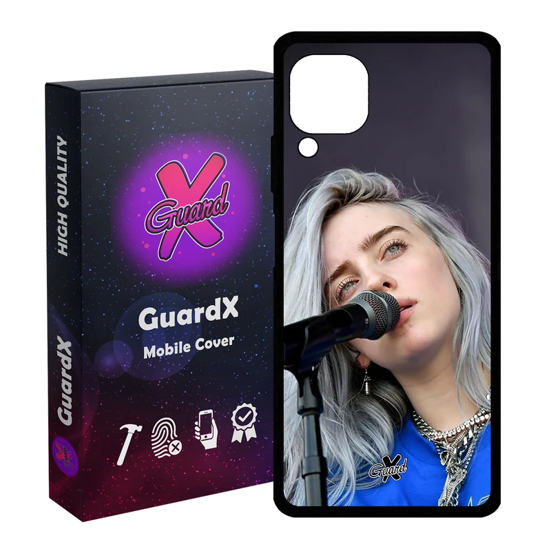 کاور گارد ایکس طرح Billie Eilish مدل Glass10242 مناسب برای گوشی موبایل هوآوی Nova 7i / Nova 6 SE / P40 Lite