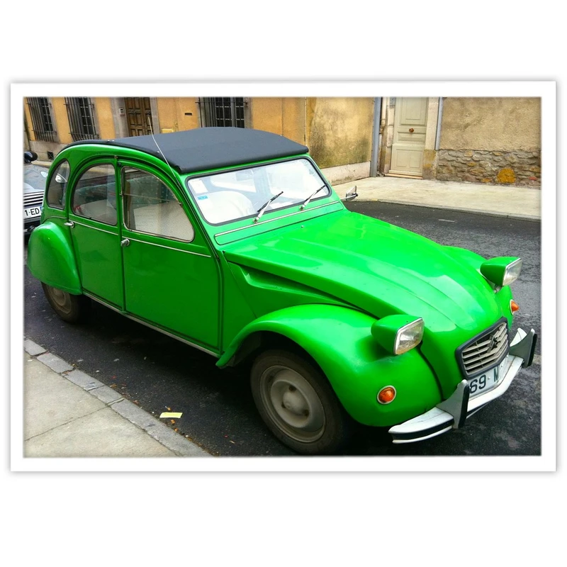 تابلو بکلیت طرح ماشین قدیمی ژیان مدل W-11459