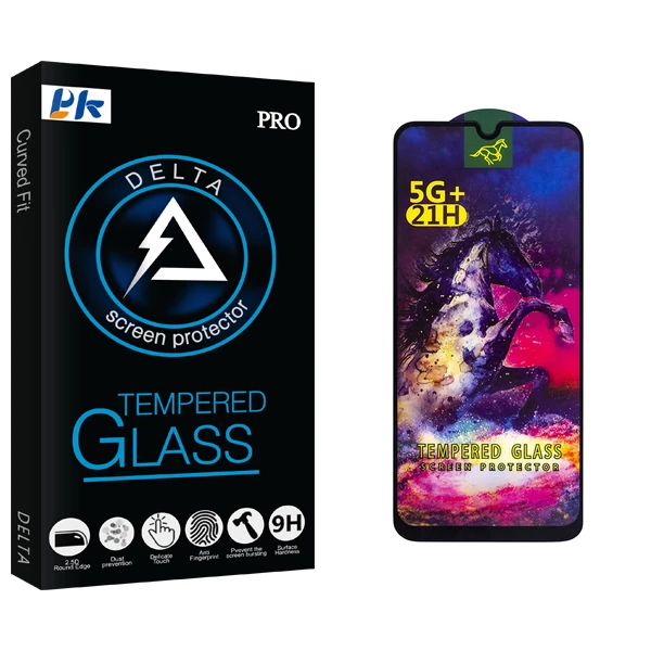 محافظ صفحه نمایش شیشه ای پی کی مدل Delta HORSE مناسب برای گوشی موبایل سامسونگ Galaxy A50s