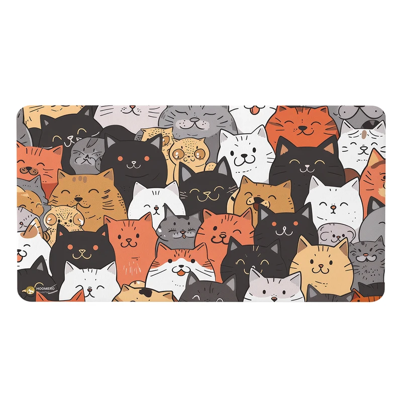 ماوس پد هومرو مدل MX2314 طرح گربه فانتزی