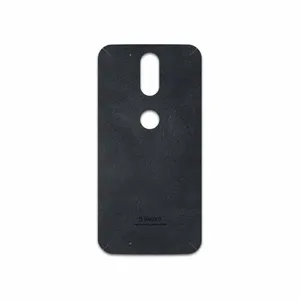 MAHOOT Graphite Buffalo Leather Cover Sticker for Motorola Moto G4