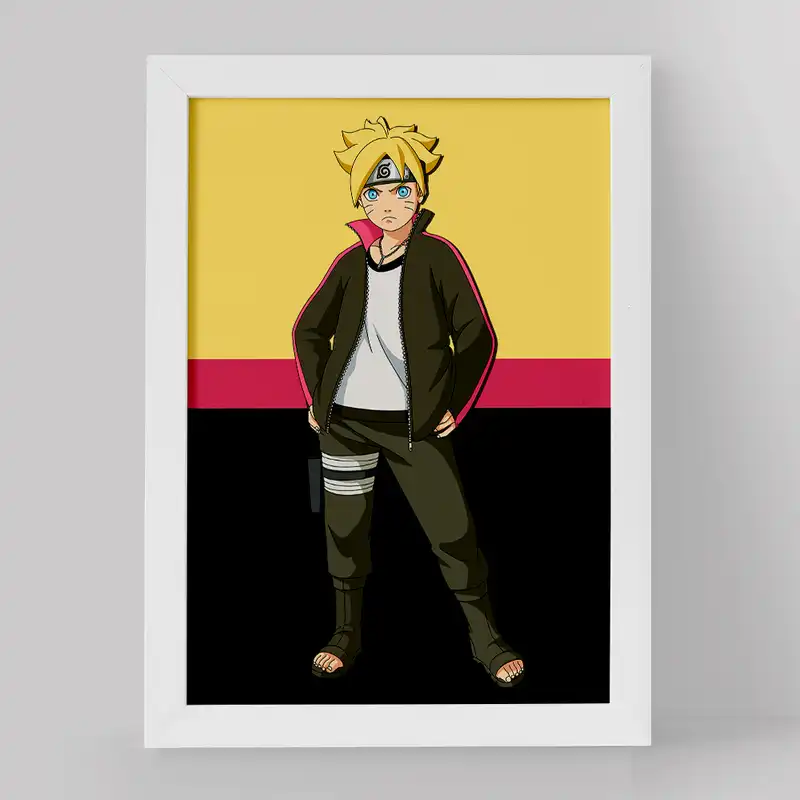 تابلو خندالو مدل بوروتو اوزوماکی انیمه بوروتو کد 15759