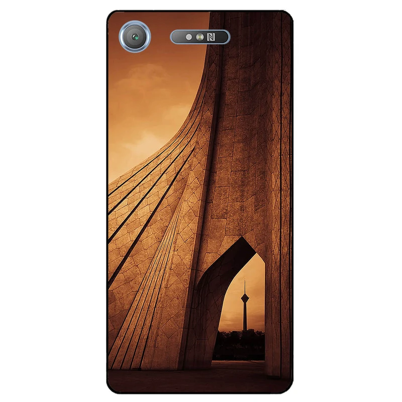 کاور مگافون طرح آزادی مدل 1901 مناسب برای گوشی موبایل سونی Xperia XZ1 