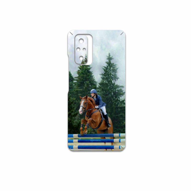 برچسب پوششی ماهوت مدل Equestrianism مناسب برای گوشی موبایل شیائومی Redmi Note 10 Pro