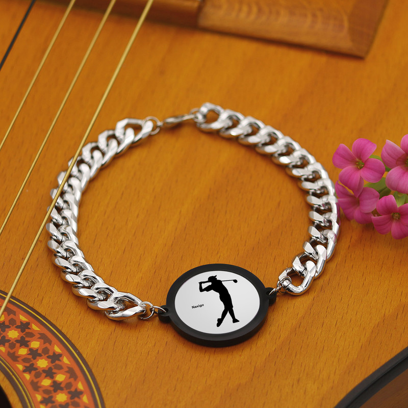 دستبند ناکسیگو مدل گلف کد BZ7806