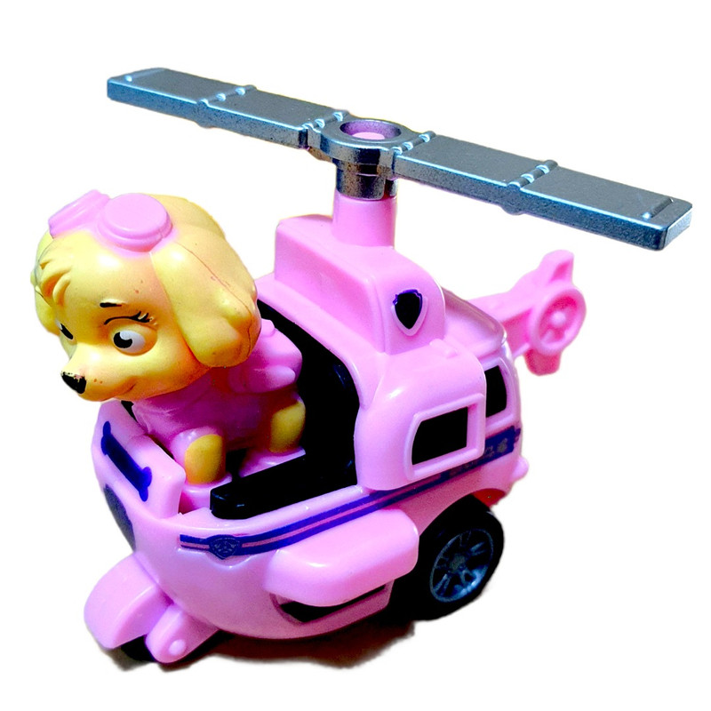 ماشین بازی مدل سگ های نگهبان به همراه پایگاه گشت پنجه ای مجموعه 14 عددی