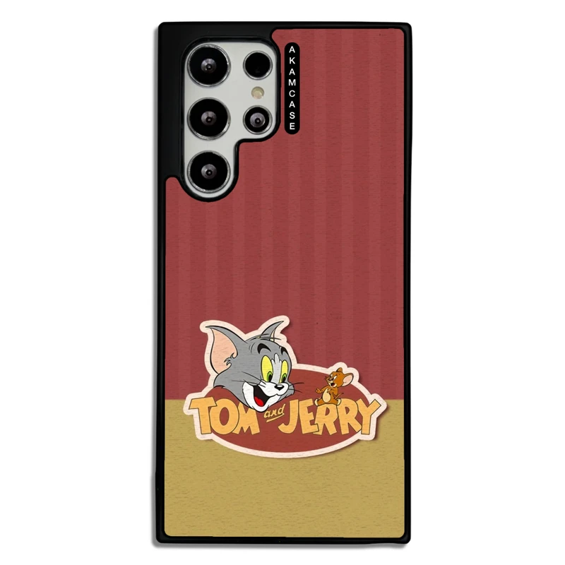 کاور آکام مدل AMC-WSGS22U-TOM & JERRY14 مناسب برای گوشی موبایل سامسونگ Galaxy S22 Ultra