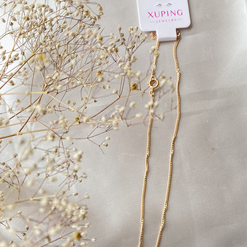 زنجیر زنانه ژوپینگ مدل صاف مارپیچ کد o