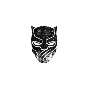 استیکر تزئینی موبایل و تبلت لولو مدل فیلم پلنگ سیاه BLACK PANTHER کد 346