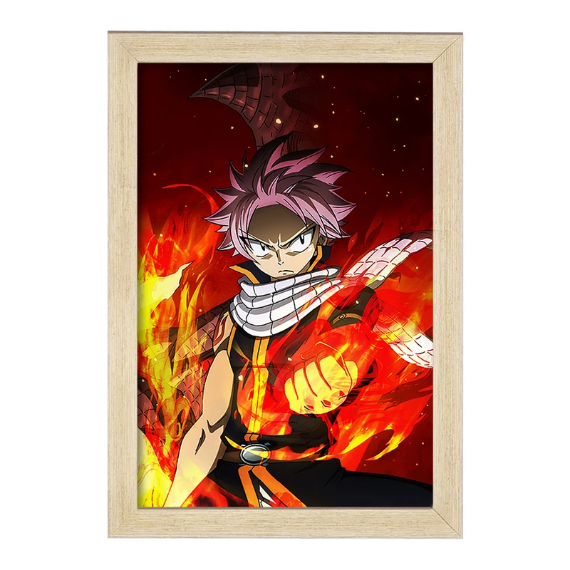 تابلو خندالو مدل ناتسو انیمه فری تیل Fairy Tail  کد 16467