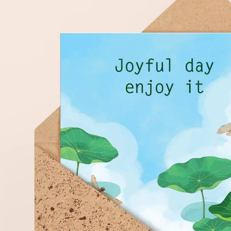 کارت پستال مریخ مدل Joyful کد 6019 کارت پستال مریخ مدل Joyful کد 6019