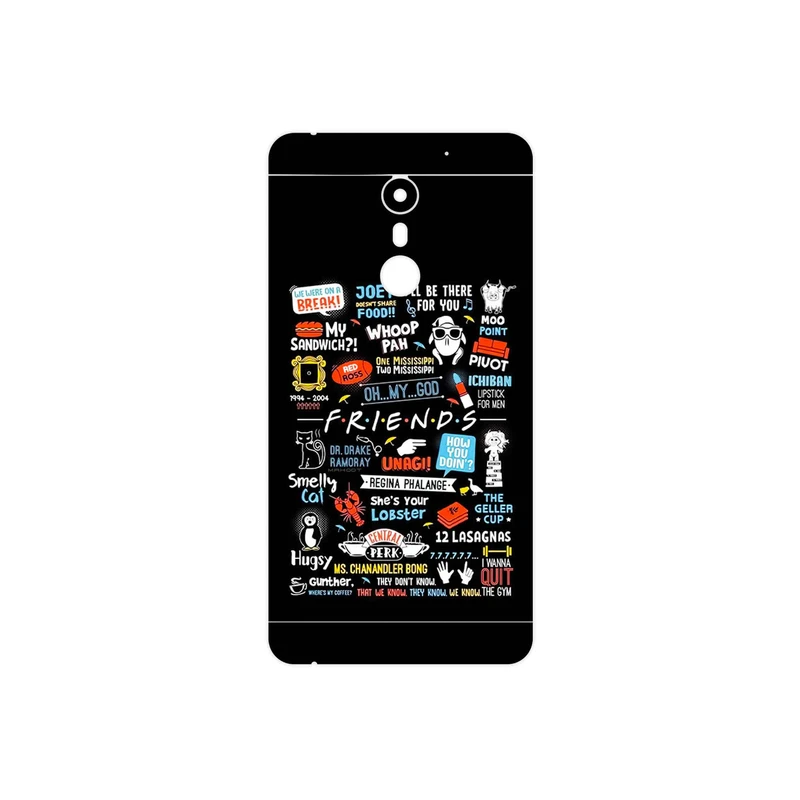 برچسب پوششی ماهوت مدل Friends 2 مناسب برای گوشی موبایل یومی Super