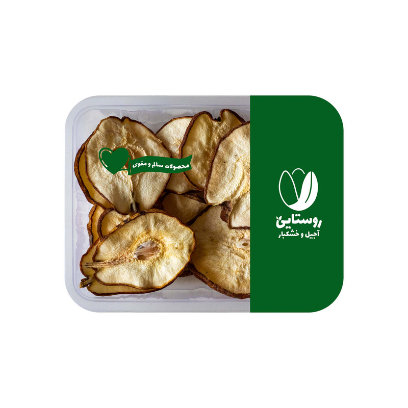گلابی خشک ورقه ای روستایی - 500 گرم