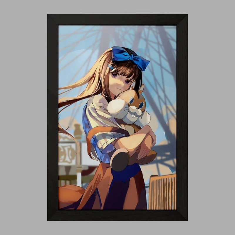 تابلو خندالو مدل تاکینا انیمه لیکوریس ریکویل Lycoris Recoil  کد 22973