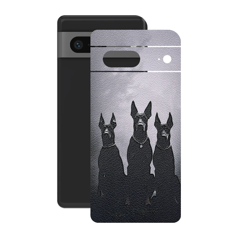 برچسب پوششی ریمکس مدل Leth طرح دوبرمن مناسب برای گوشی موبایل گوگل Pixel 7