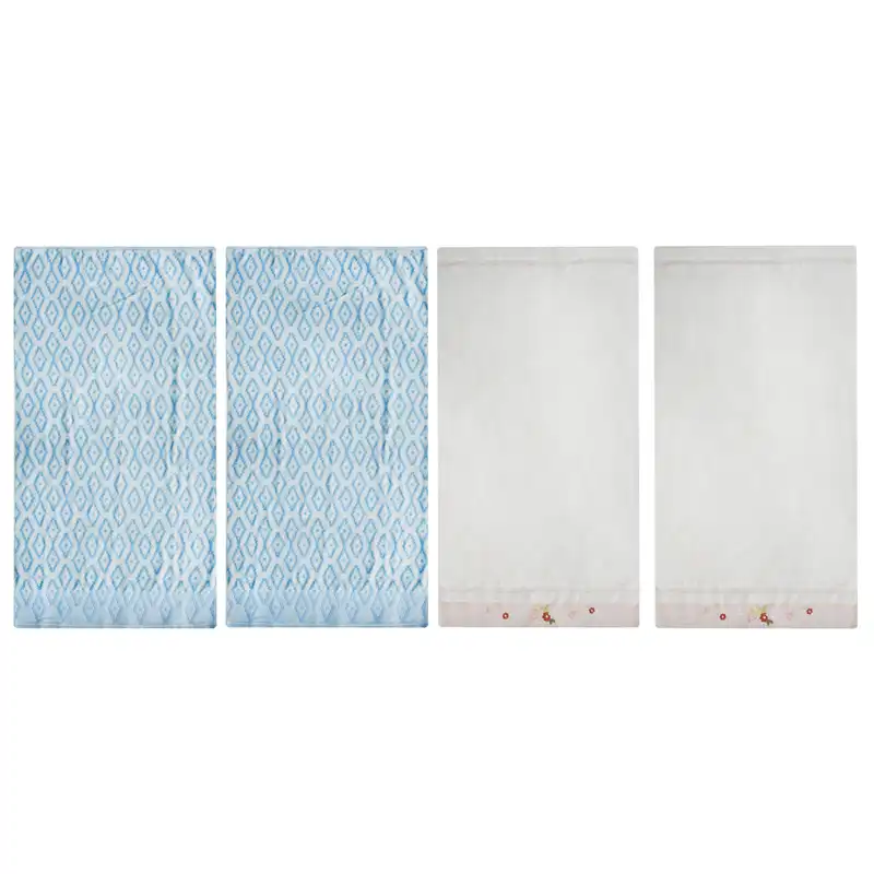حوله دستی ازدیلک مدل Pembe سایز 50x85 سانتی متر مجموعه 4 عددی