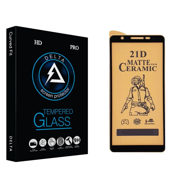 محافظ صفحه نمایش سرامیکی دلتا مدل Fit مناسب برای گوشی موبایل سامسونگ Galaxy A3 Core