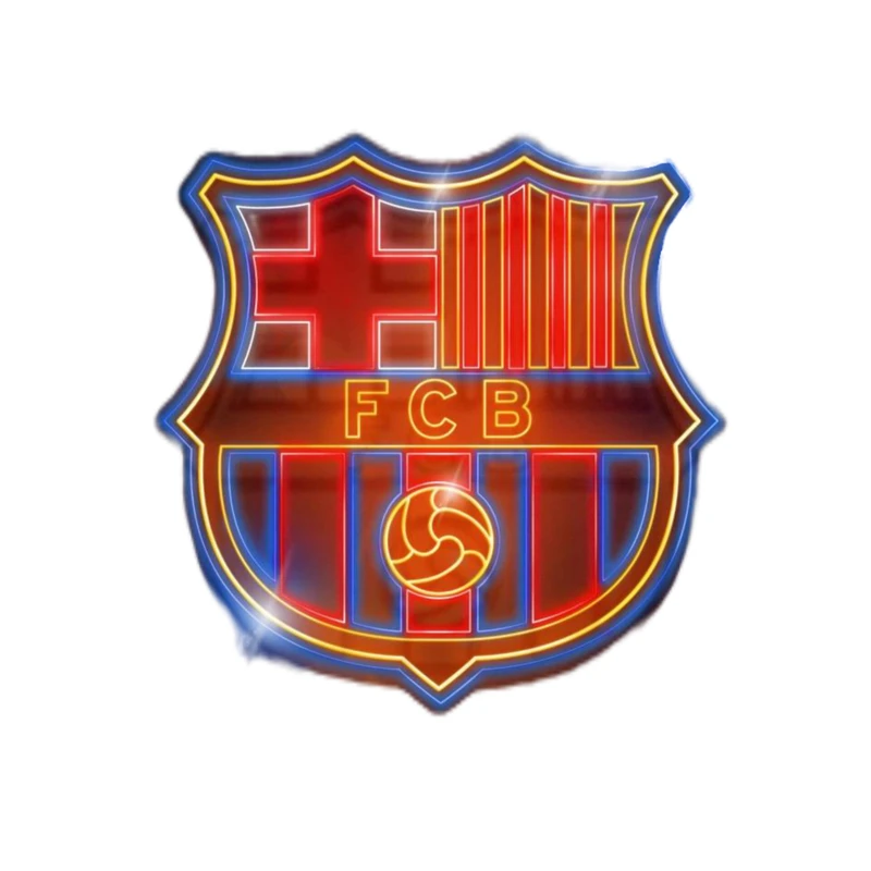 استیکر پارچه و لباس پاد آفرین مدل فوتبالی بارسلونا کد 4239