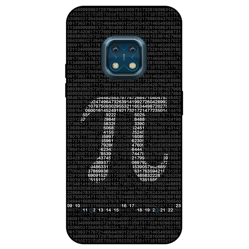 کاور مگافون طرح عدد پی مدل 7240 مناسب برای گوشی موبایل نوکیا XR 20