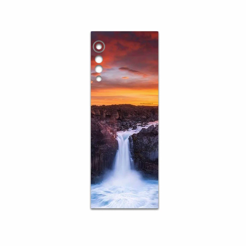 برچسب پوششی ماهوت مدل Waterfall مناسب برای گوشی موبایل ال جی Velvet 5G