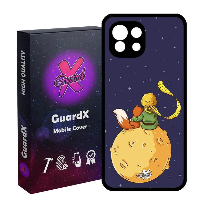 کاور گارد ایکس طرح Little Prince مدل Glass10003 مناسب برای گوشی موبایل شیائومی Mi 11 Lite