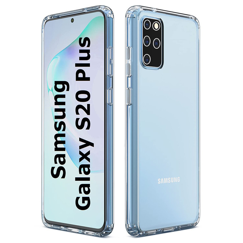 کاور مدل clear مناسب برای گوشی موبایل سامسونگ galaxy S20 plus