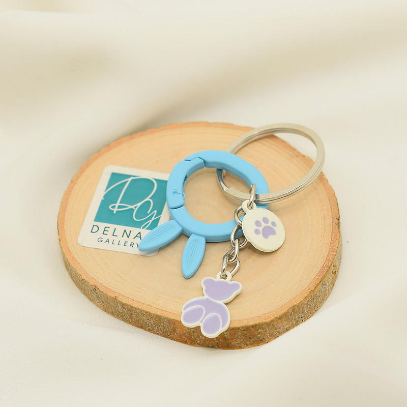 جاکلیدی دخترانه دلنار گالری مدل تدی و خرگوش