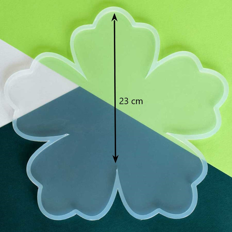 قالب رزین مدل گل پنج پر کد 30