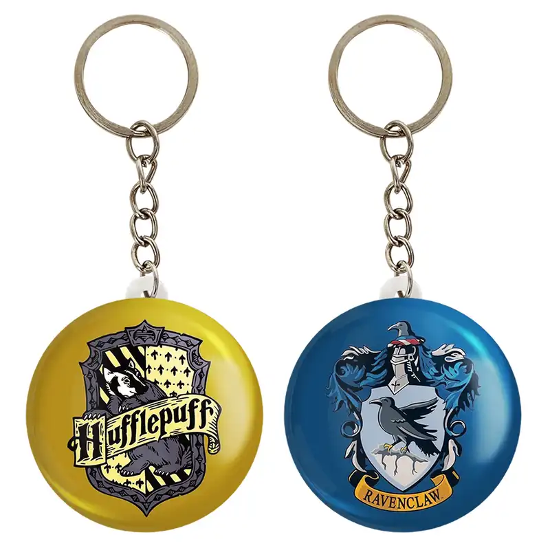 جاکلیدی خندالو مدل ریونکلاو و هافلپاف هری پاتر Harry Potter کد 1935619358 مجموعه 2 عددی