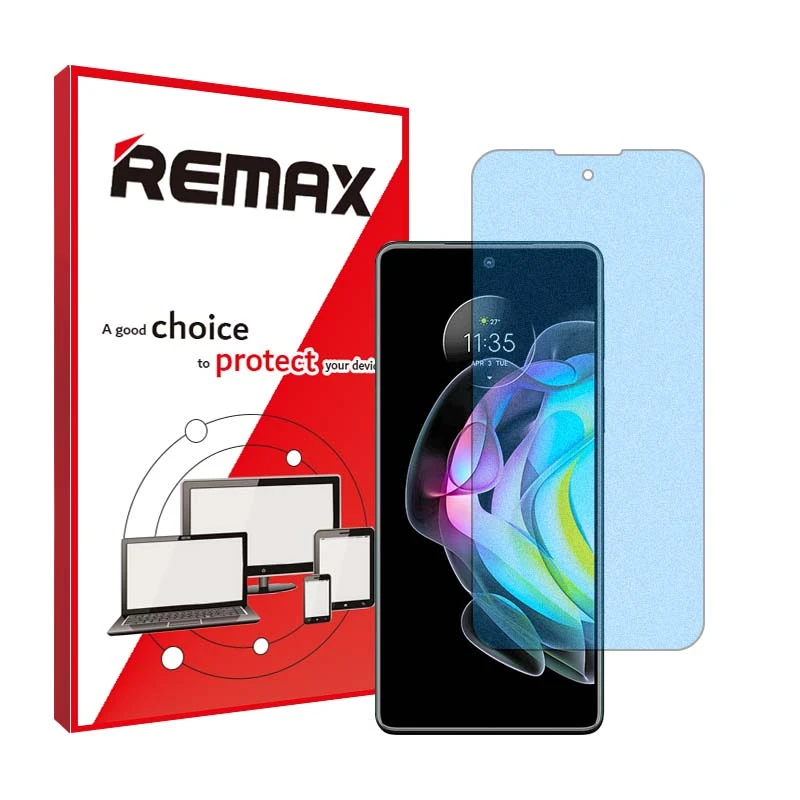 محافظ صفحه نمایش مات آنتی بلو ریمکس مدل Resistant مناسب برای گوشی موبایل موتورولا Edge 20 
