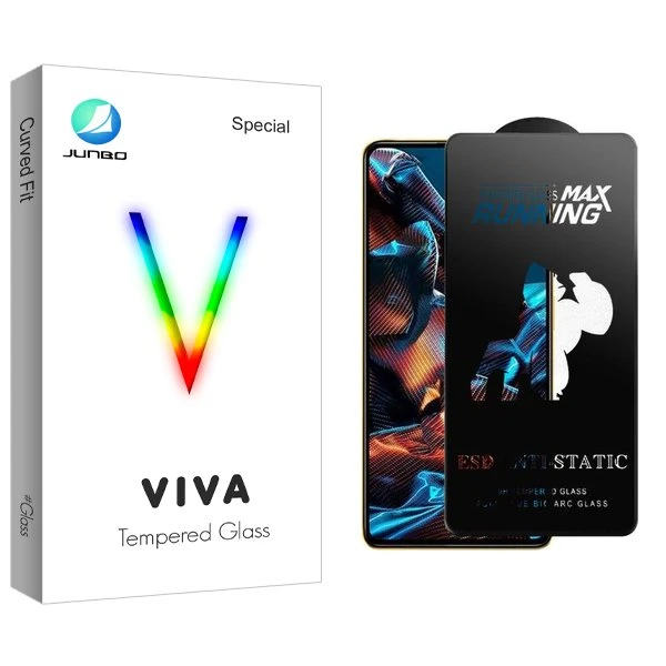 محافظ صفحه نمایش جانبو مدل Vivanewpkg Running Max مناسب برای گوشی موبایل شیائومی Redmi Note 10 Pro / Redmi Note 11 Pro / Poco X4 / Poco X4 Pro / Poco F4 / Poco F3