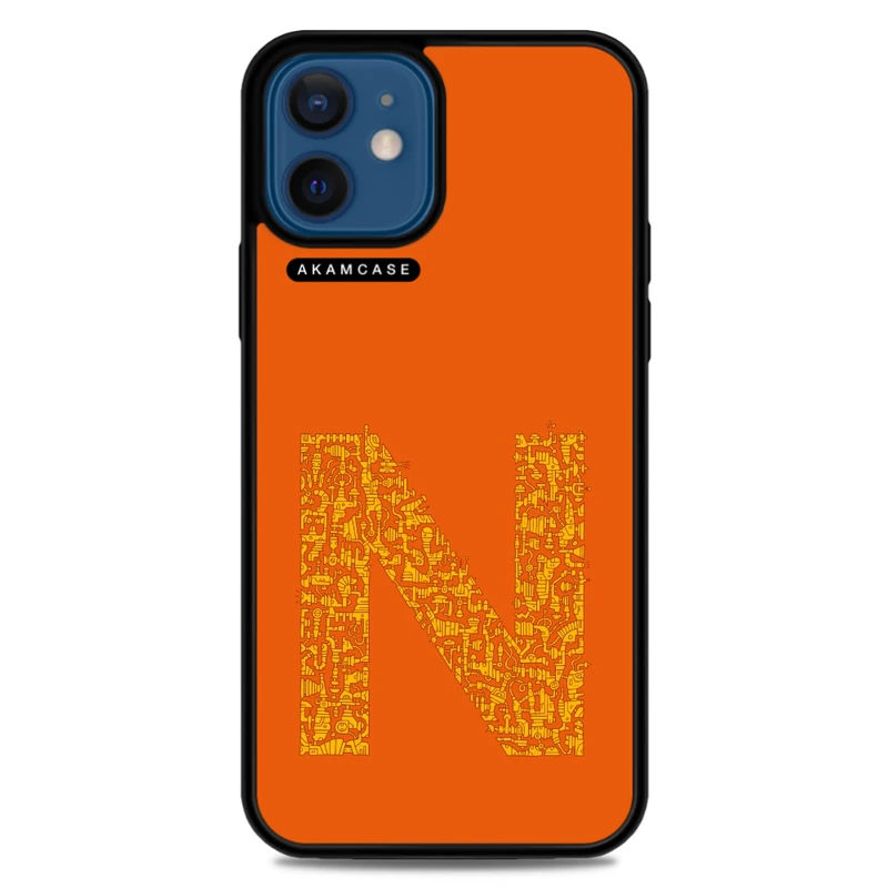 کاور آکام مدل AMC-WA12M-ALPHADOODLEBET-14 مناسب برای گوشی موبایل اپل iPhone 12 Mini