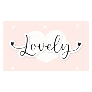 کارت پستال ماهتاب مدل LOVE کد 2111
