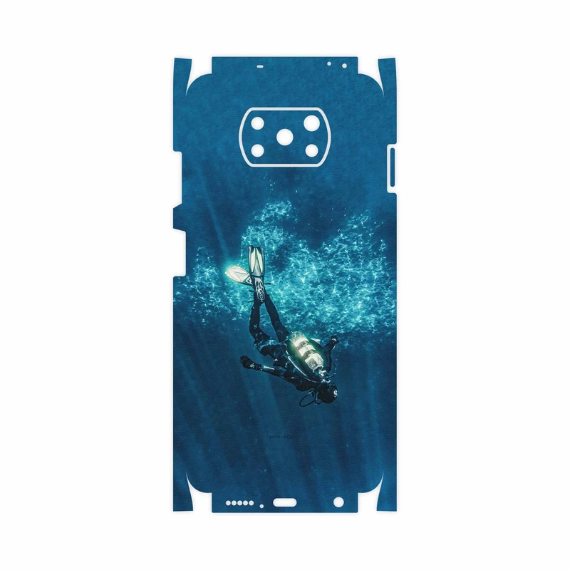 برچسب پوششی ماهوت مدل Scuba Diving-FullSkin مناسب برای گوشی موبایل شیائومی Poco X3 NFC