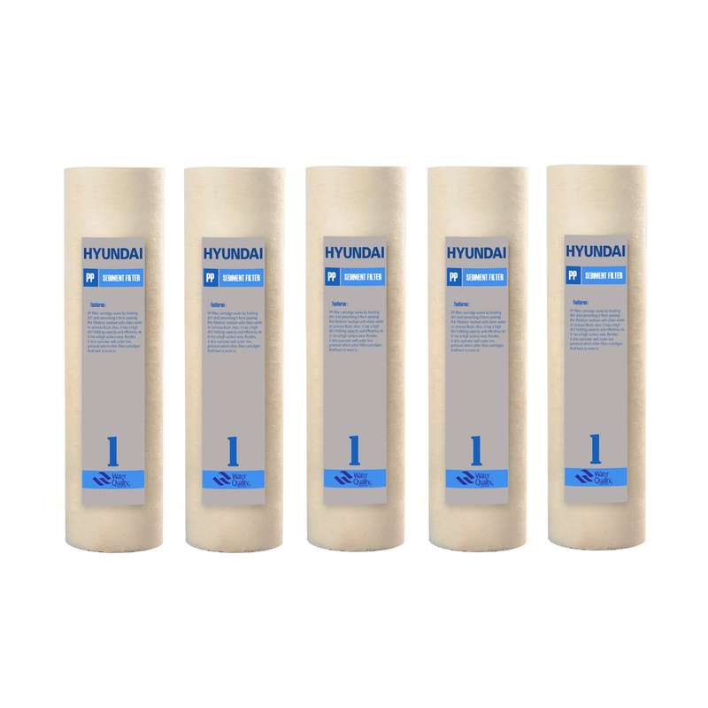 فیلتر دستگاه تصفیه آب هیوندای مدل HU-pp5s مجموعه 5 عددی فیلتر دستگاه تصفیه آب هیوندای مدل HU-pp5s مجموعه 5 عددی