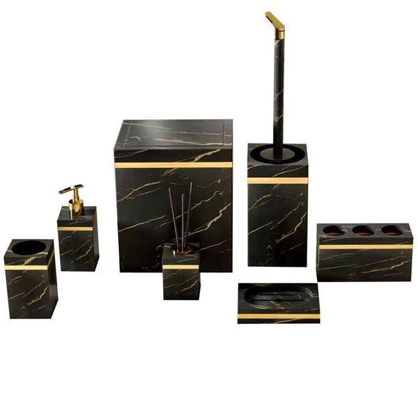 ست سرویس بهداشتی 7 پارچه هارمونی مدل رویا ماربل HA کد TP767