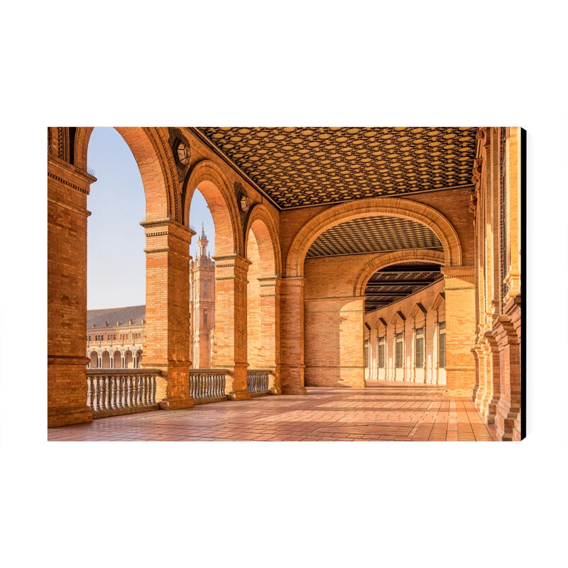 تابلو شاسی عرش طرح گردشگری اسپانیا مدل پلازا د اسپانا کد As6420