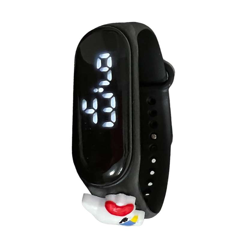 ساعت مچی دیجیتال مدل ضد آب سیلیکونی کیتی فانتزی BL K ساعت مچی دیجیتال مدل ضد آب سیلیکونی کیتی فانتزی BL K