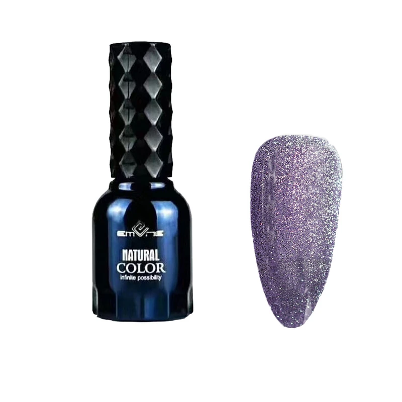 لاک ژل مگنتی ناخن ام انه مدل آیس شماره 20 رنگ بنفش