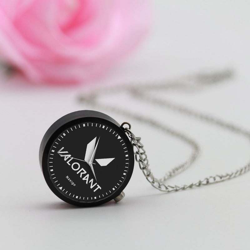 ساعت گردنبندی عقربه ای ناکسیگو مدل Valorant کد NF13610 ساعت گردنبندی عقربه ای ناکسیگو مدل Valorant کد NF13610