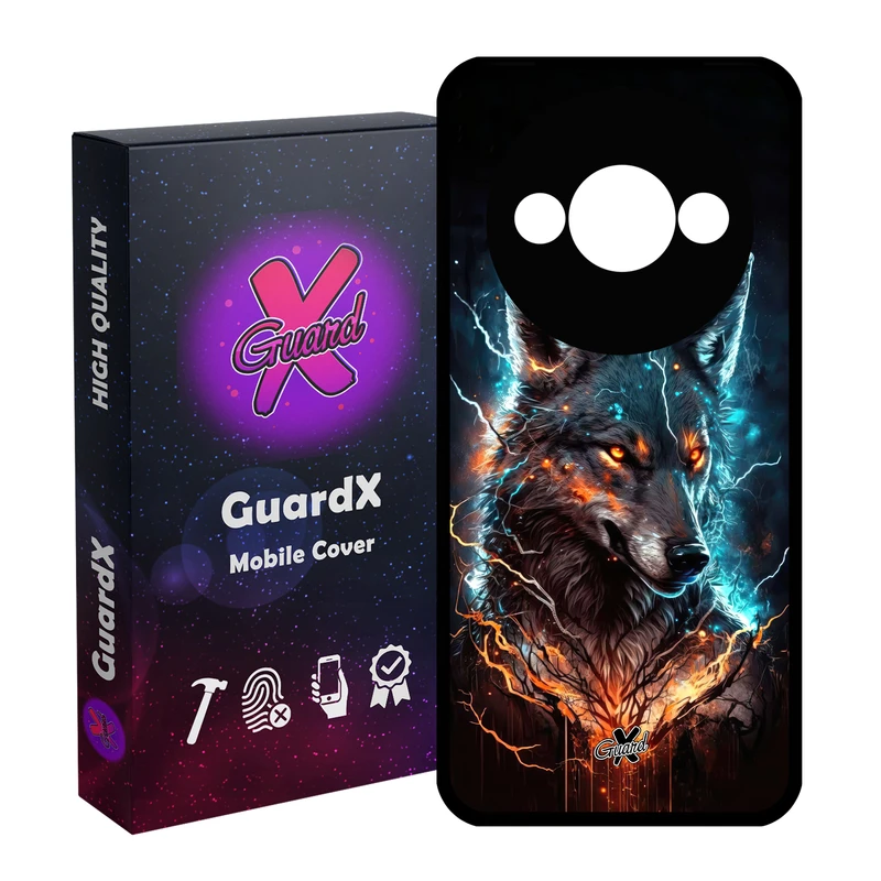 کاور گارد ایکس طرح شیکامارو انیمه مدل قاب Glass10594 مناسب برای گوشی موبایل شیائومی Redmi A3 4G/ A3X 4G/ Poco C61