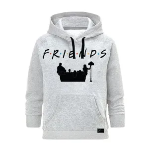 هودی زنانه مدل Friends کد A01 رنگ طوسی