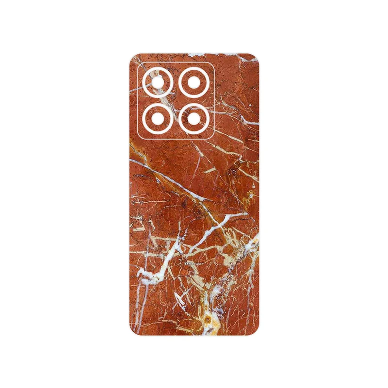 برچسب پوششی ماهوت مدل Red Marble مناسب برای گوشی موبایل شیائومی 14T