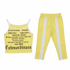 ست تاپ و شلوار راحتی زنانه مدل لاتین