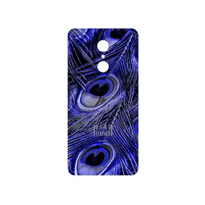 MAHOOT Purple Feather Cover Sticker for Xiaomi REDMI 5
