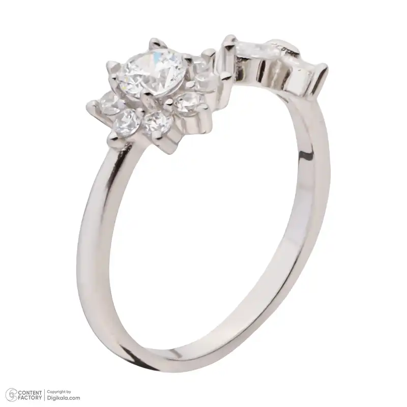 بند انگشتی نقره زنانه شهر جواهر مدل SJ-BR092